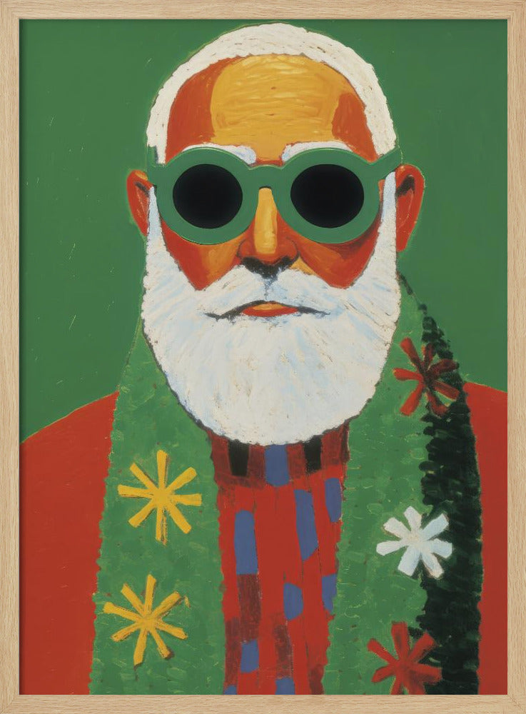 Sunny Santa Style | Poster