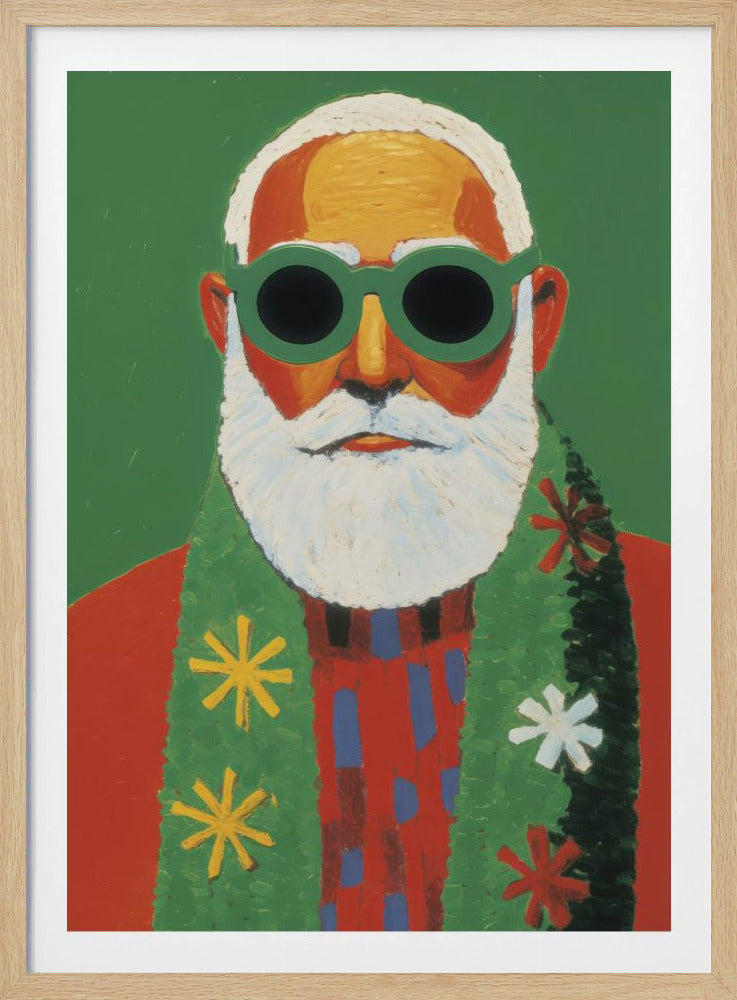 Sunny Santa Style | Poster