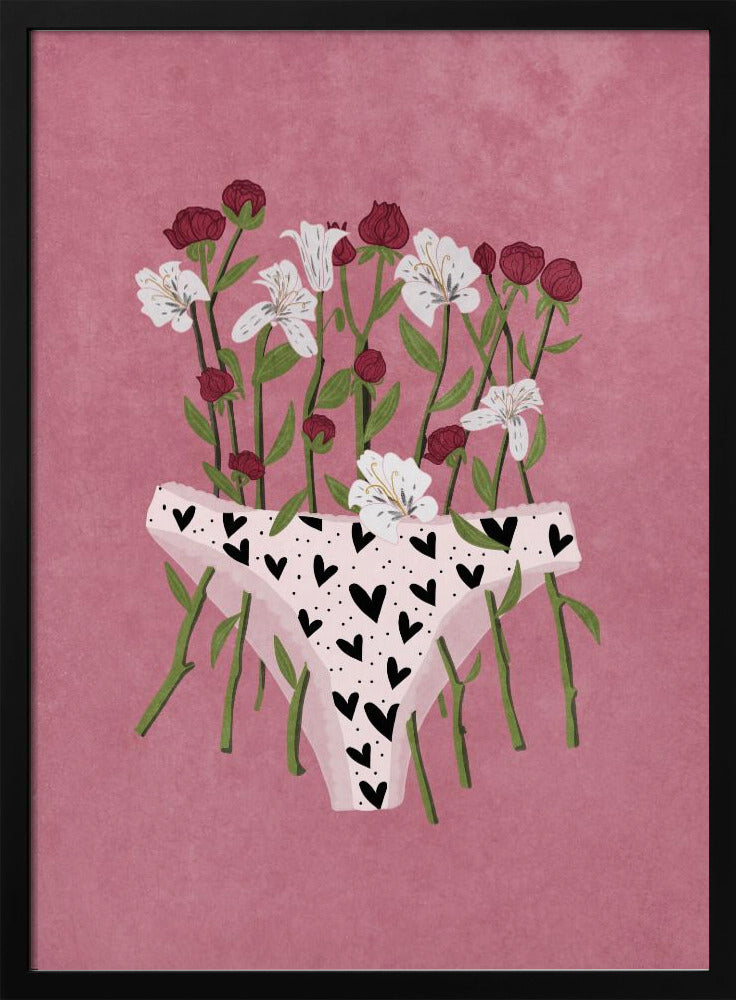 Blühender Slip | Poster