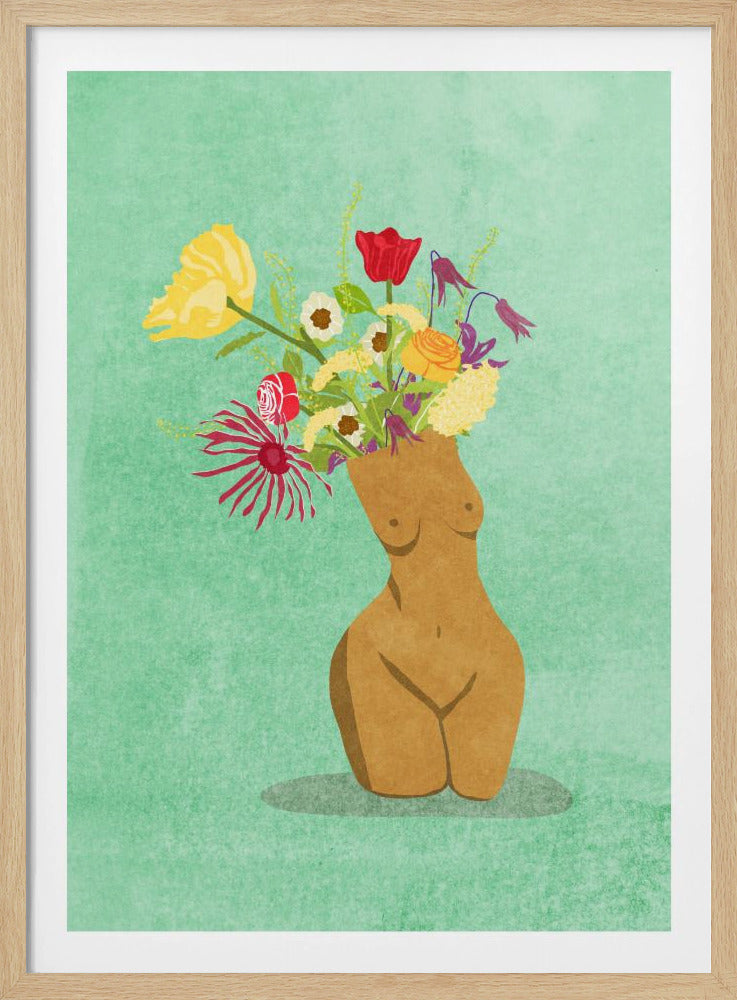 Ich bin eine Wildblume | Poster