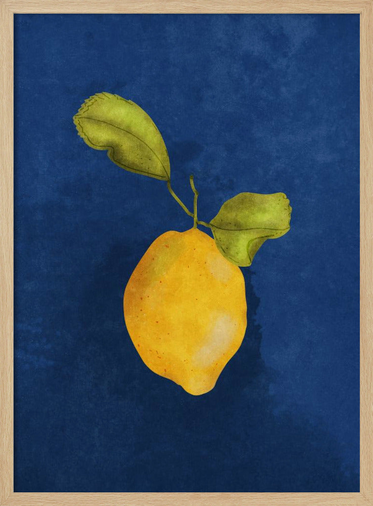 Nur eine kleine Zitrone | Poster