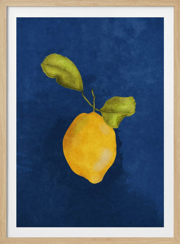Nur eine kleine Zitrone | Poster
