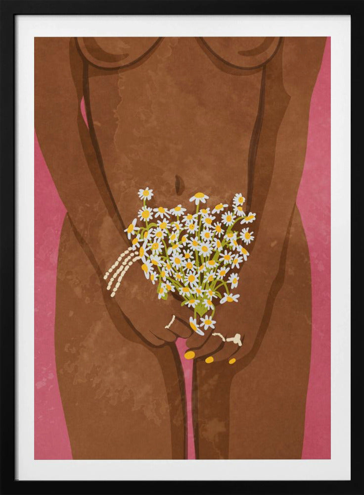 Blumen tragen | Poster