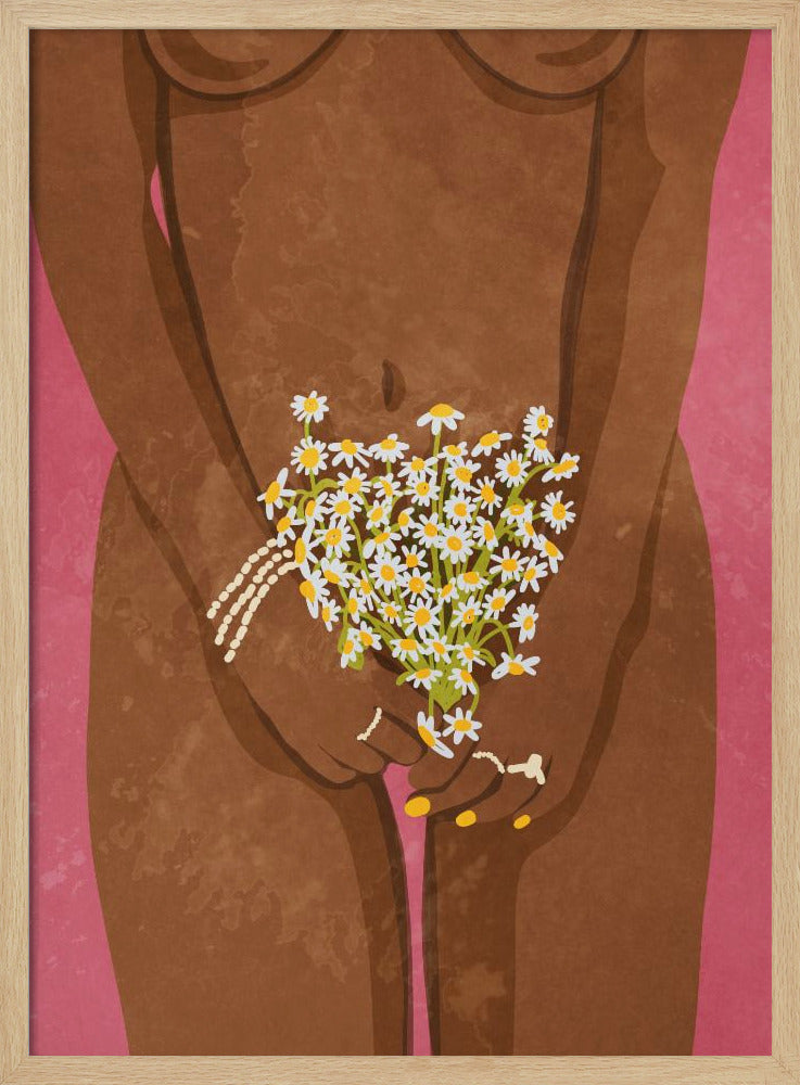 Blumen tragen | Poster