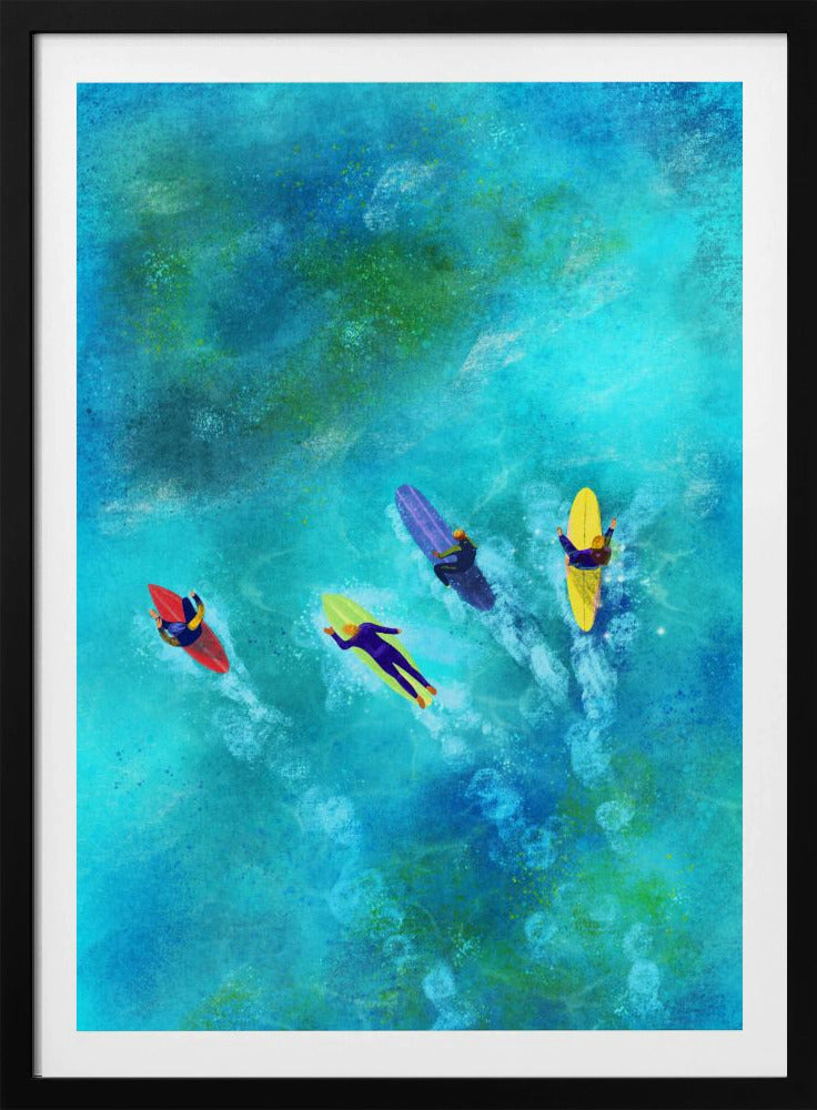 Surfer-Typen | Poster