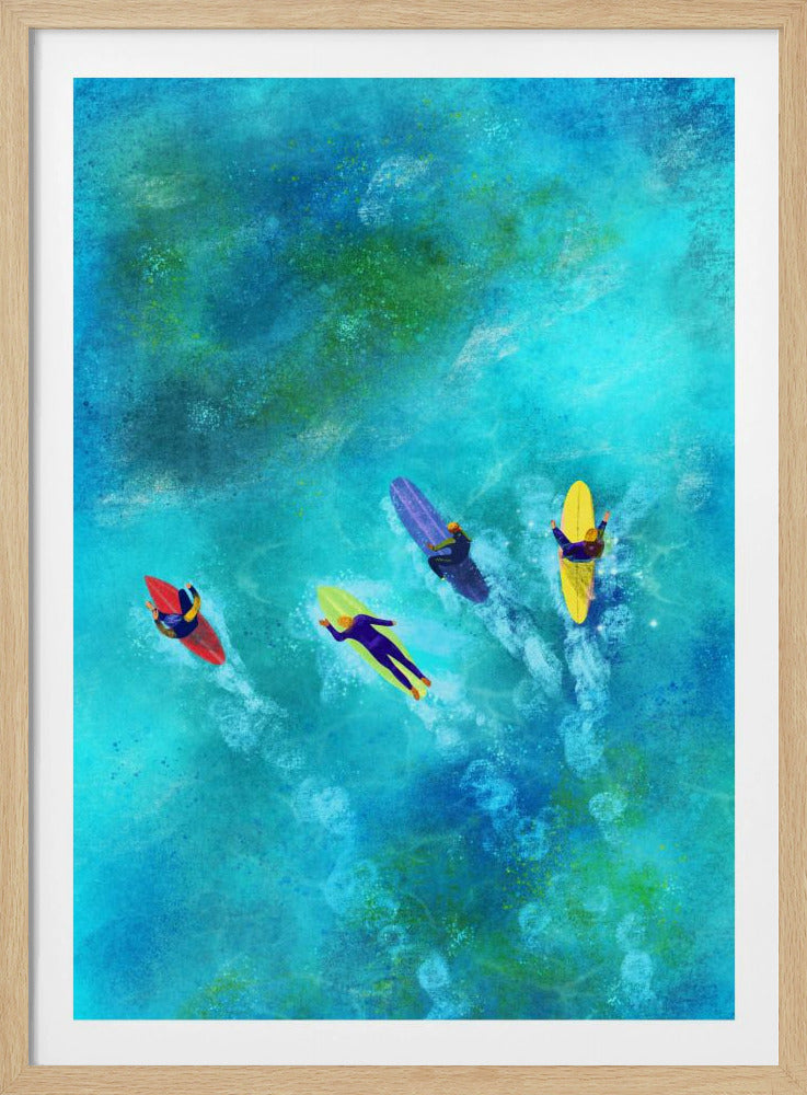Surfer-Typen | Poster