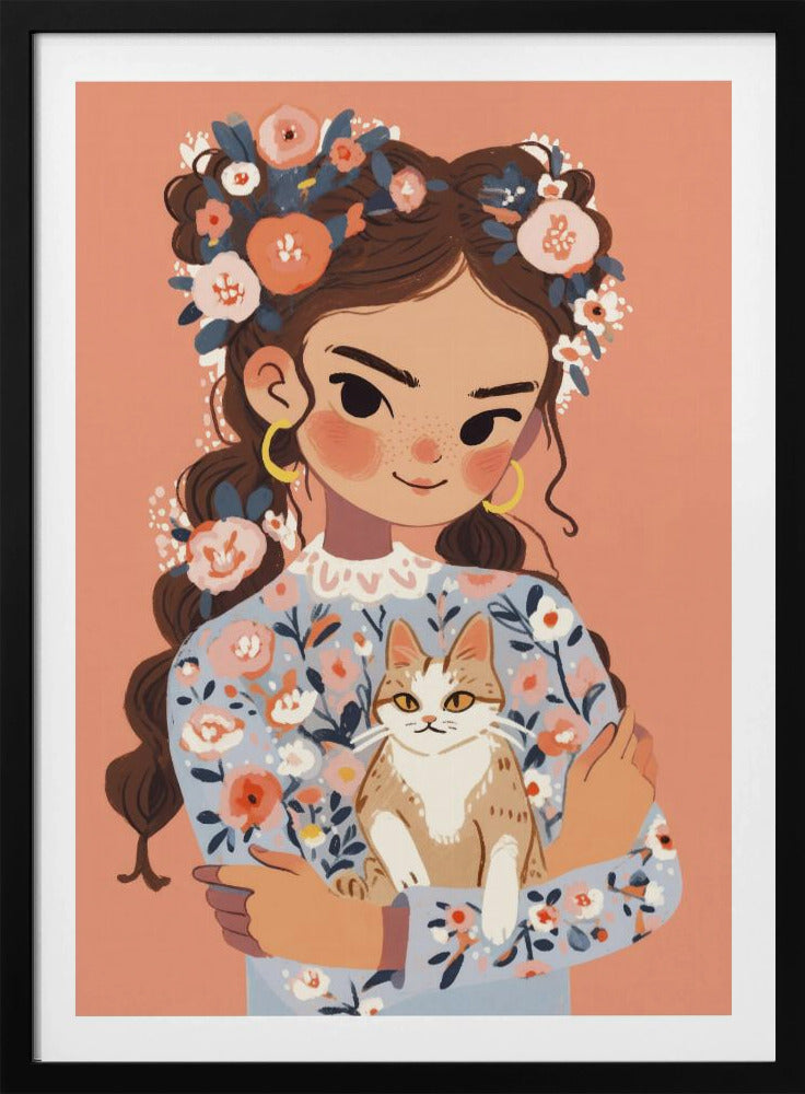 Floraler Begleiter | Poster
