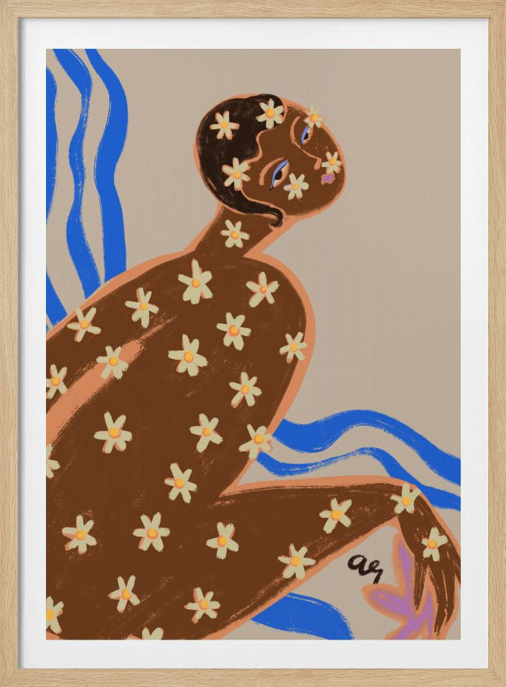 Blühendes Gänseblümchen | Poster