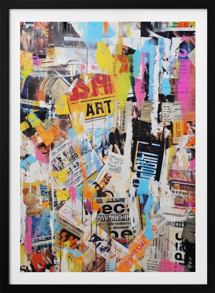 Urban Chaos Collage | Poster