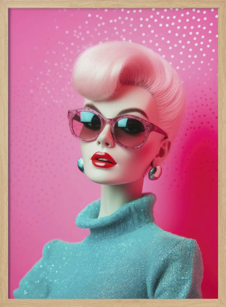 Retro Glamour Shine | Poster