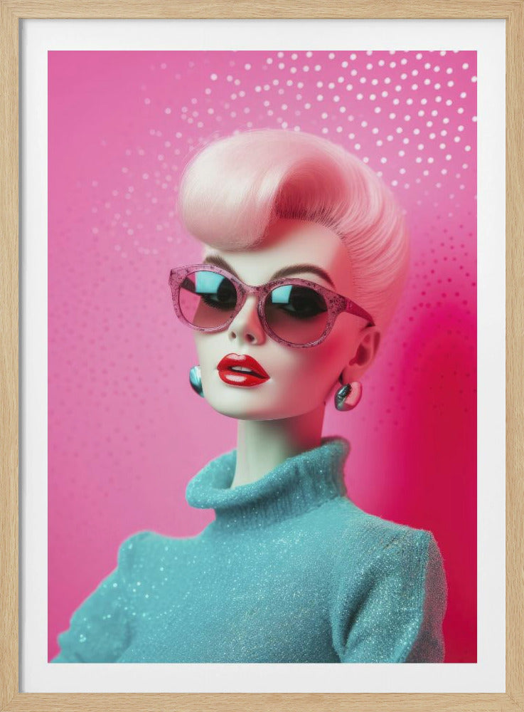 Retro Glamour Shine | Poster