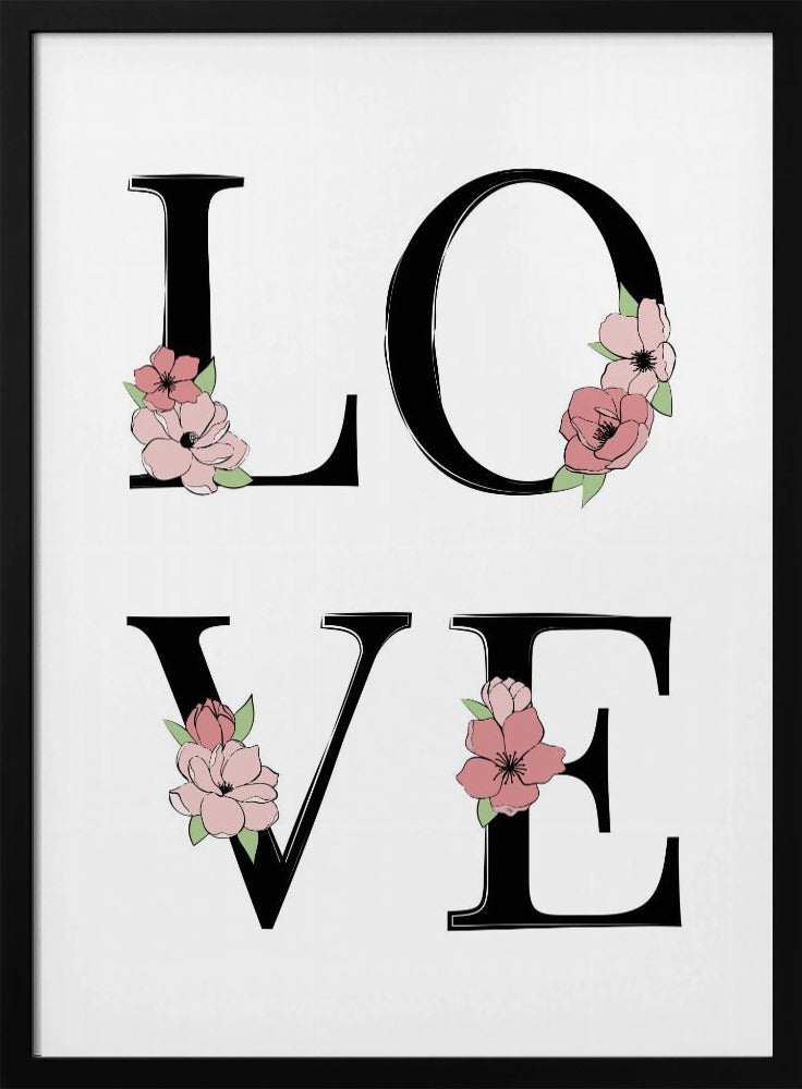 Blumenliebe Blüte | Poster
