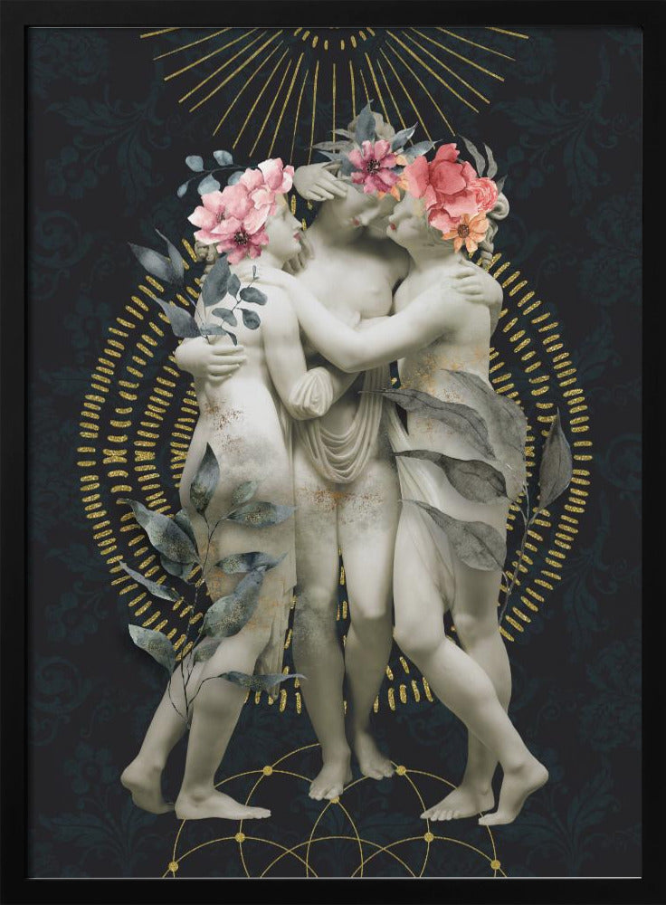 Hommage an die zarte Stärke der Frauen IV | Poster
