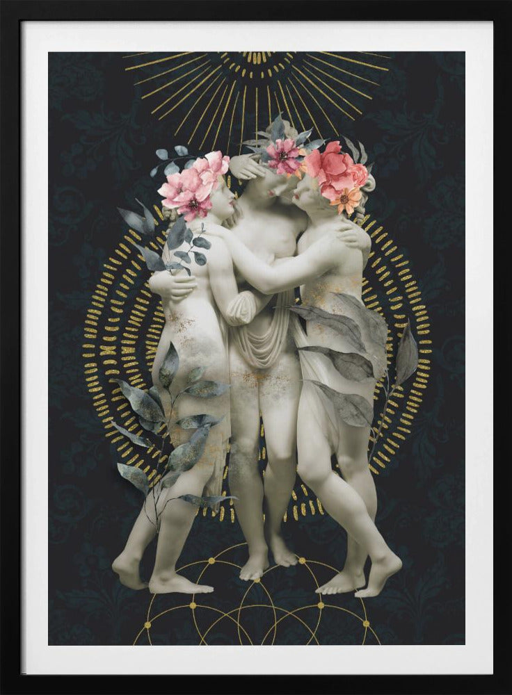 Hommage an die zarte Stärke der Frauen IV | Poster