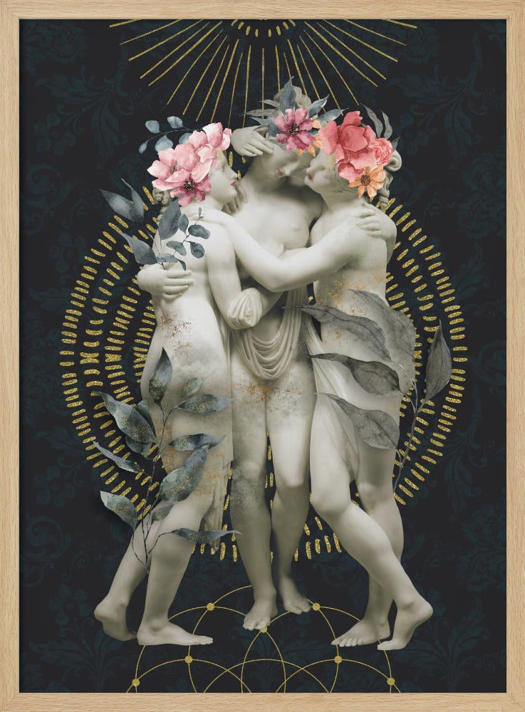 Hommage an die zarte Stärke der Frauen IV | Poster