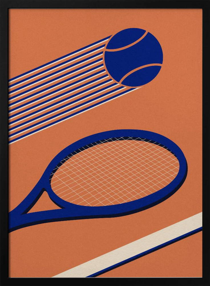 Tennis 80er | Poster