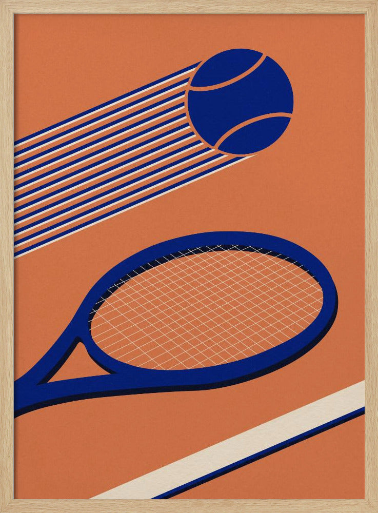 Tennis 80er | Poster