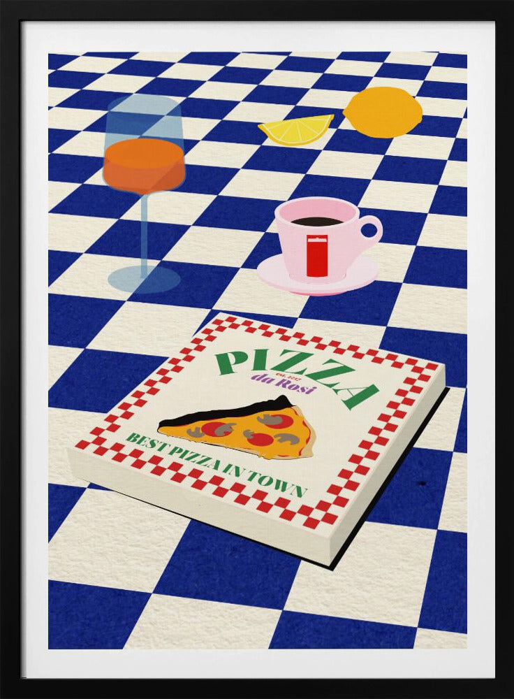 Das italienische Menü | Poster