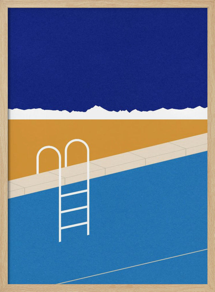 Wüstenpool | Poster