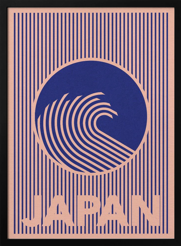 Große Welle von Japan | Poster