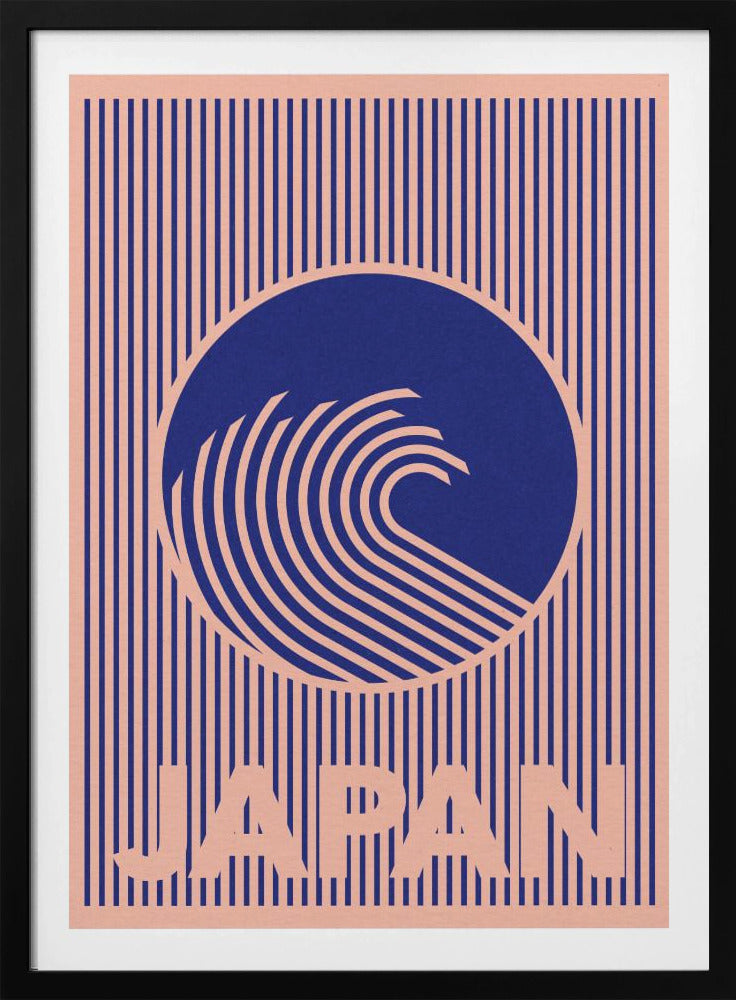 Große Welle von Japan | Poster