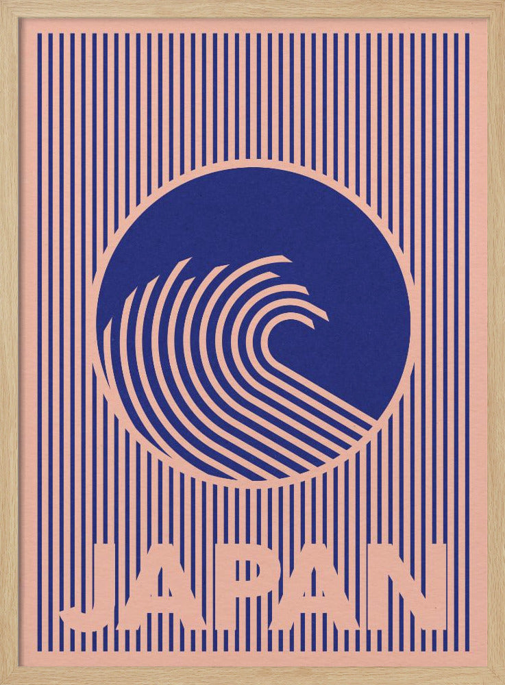Große Welle von Japan | Poster