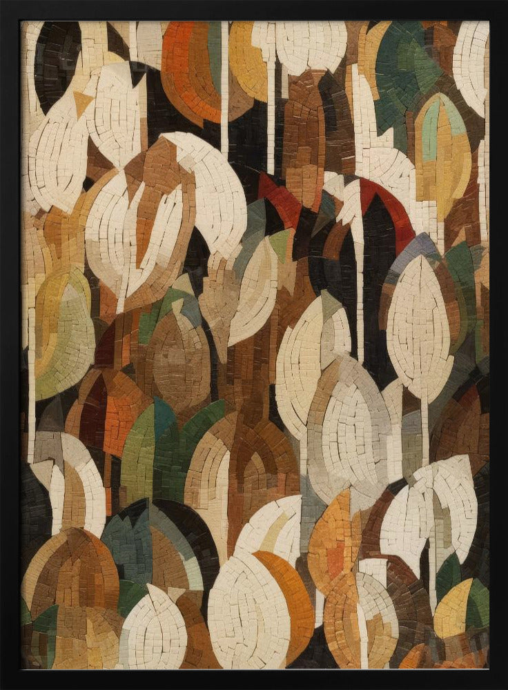 Mosaik Wald Lebendigkeit | Poster