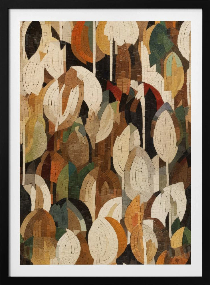 Mosaik Wald Lebendigkeit | Poster