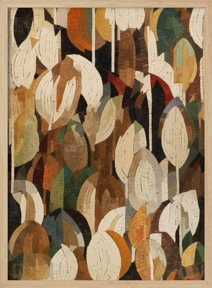 Mosaik Wald Lebendigkeit | Poster