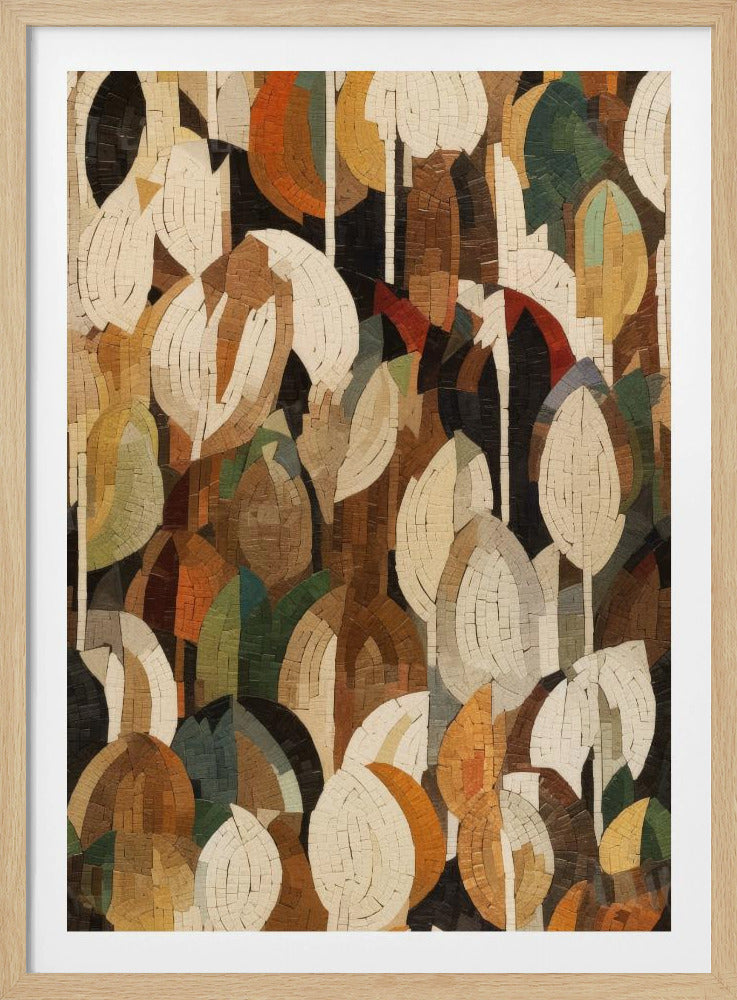 Mosaik Wald Lebendigkeit | Poster