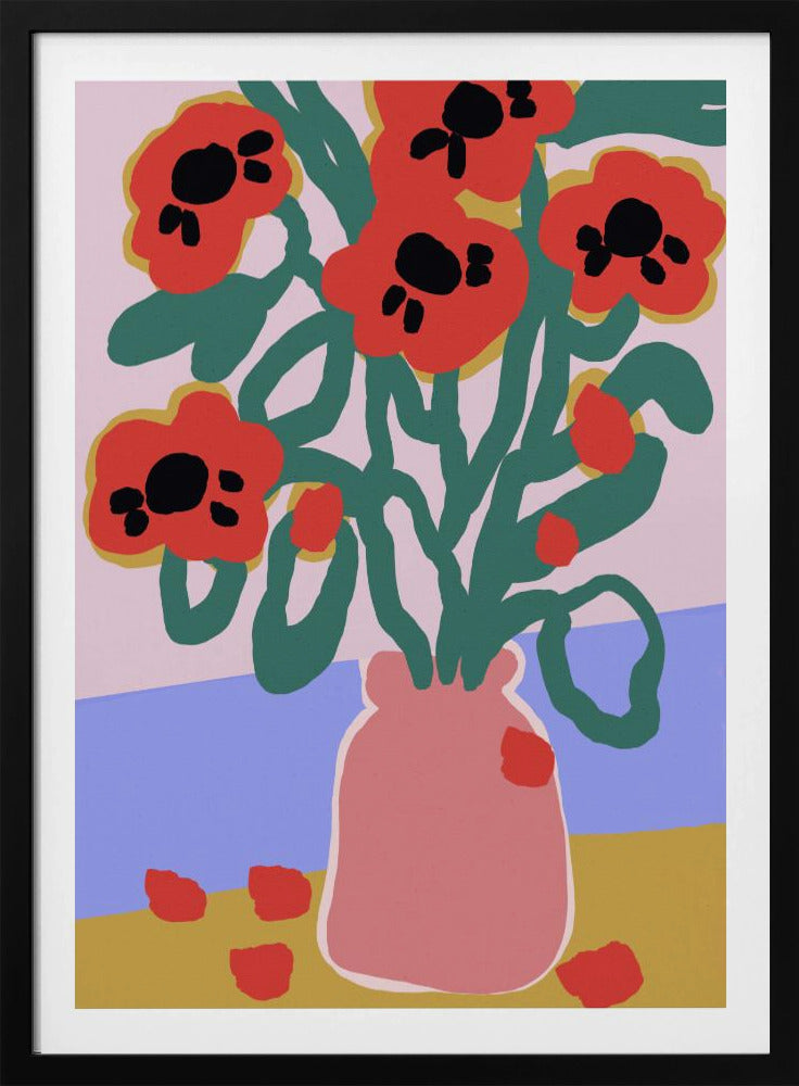 Bold Blooms Vase | Poster