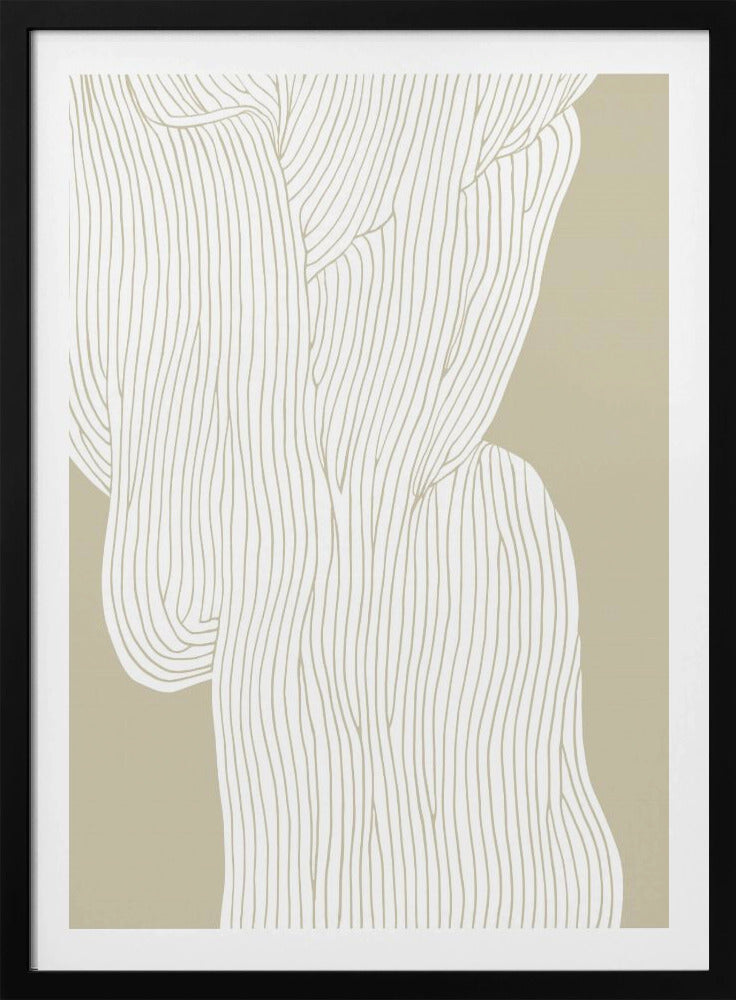 Fließende Linienharmonie | Poster