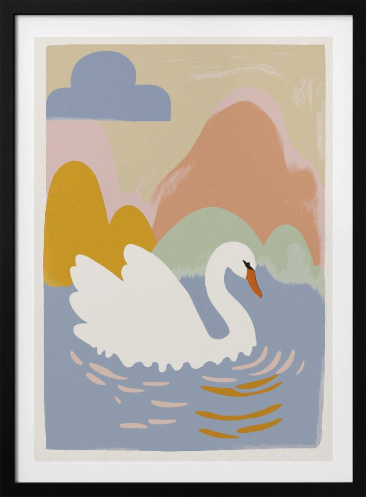 Schwanentraumlandschaft | Poster