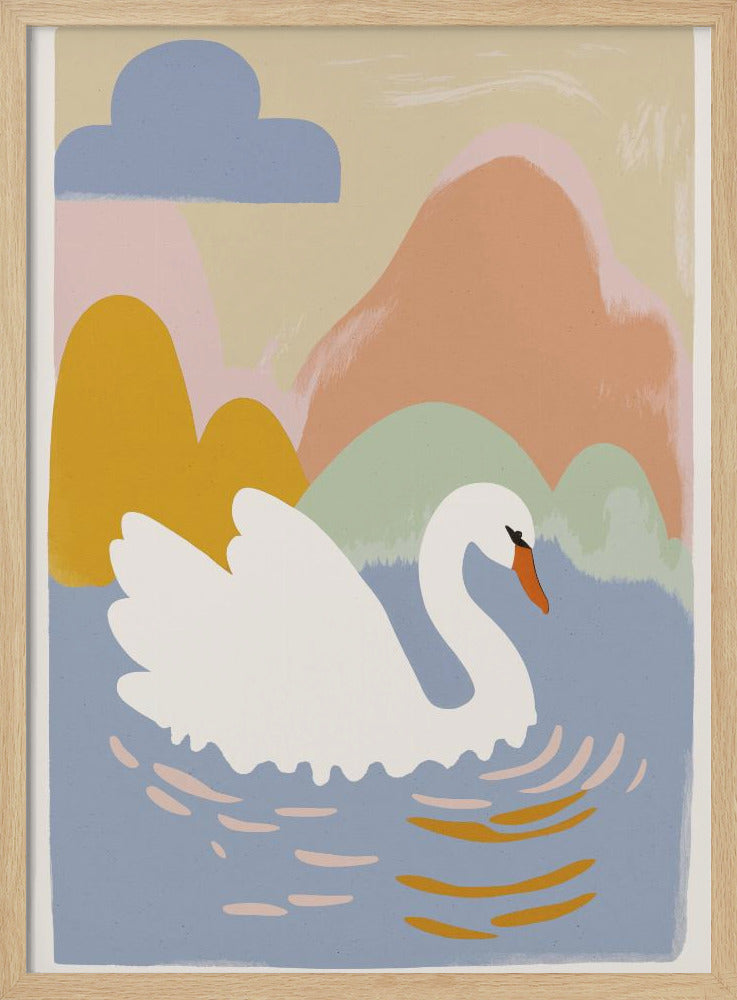 Schwanentraumlandschaft | Poster