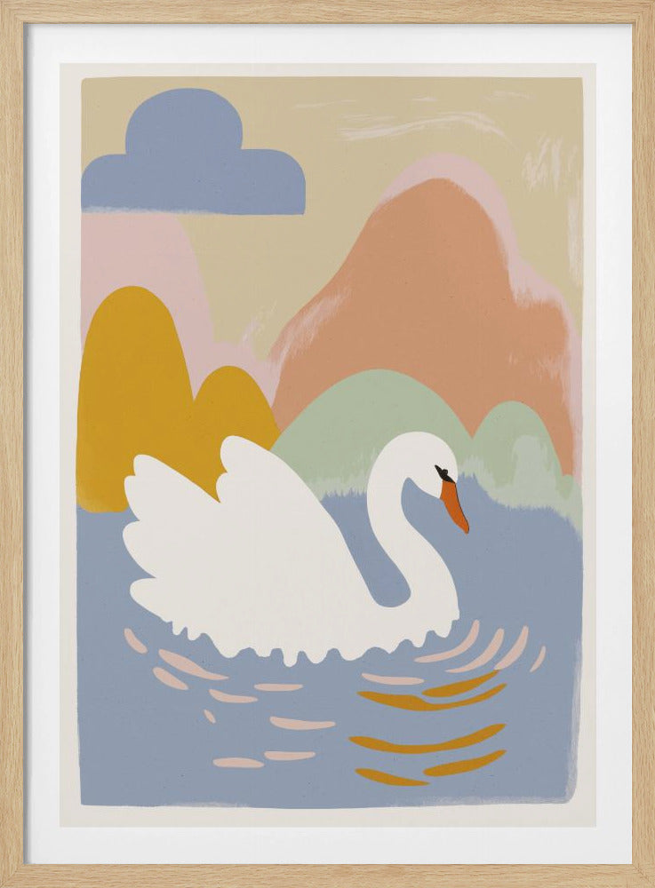 Schwanentraumlandschaft | Poster