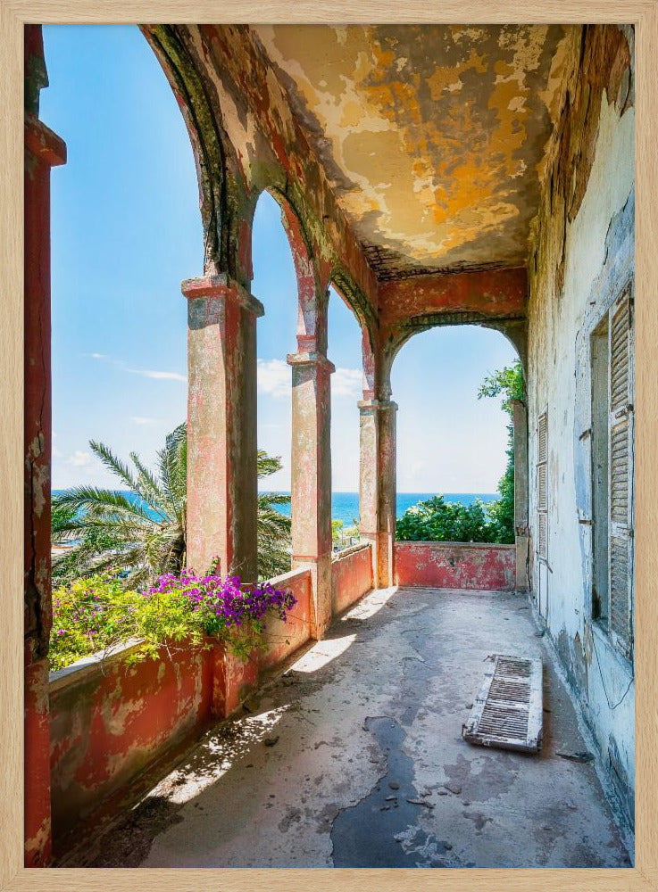 Tropischer Balkon | Poster