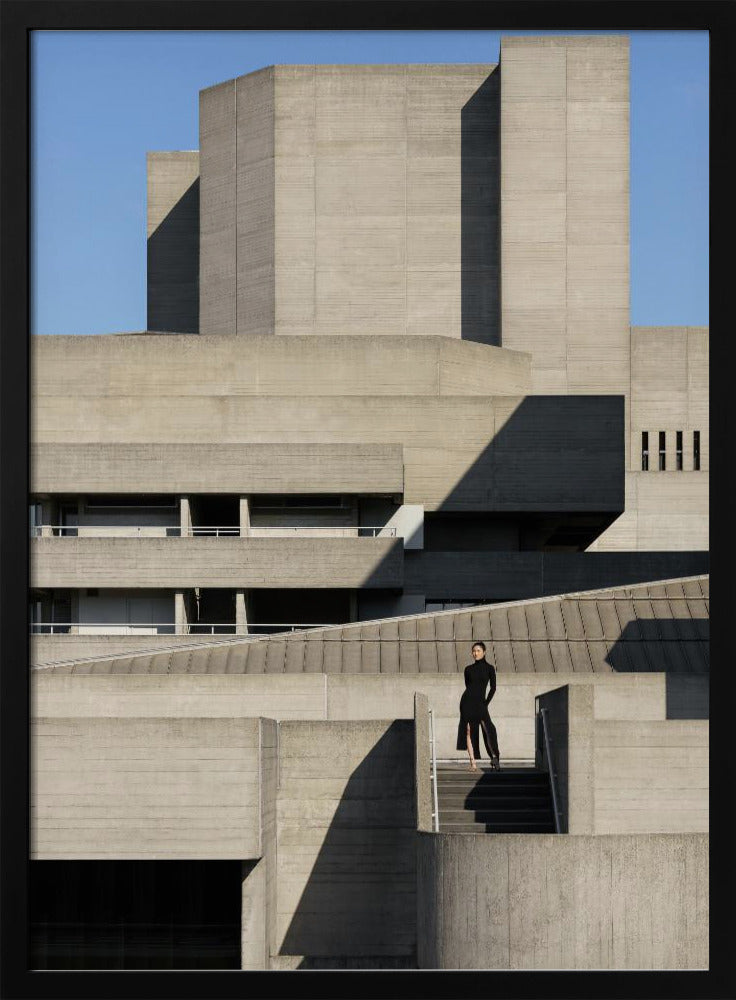 Stehendes hohes Gebäude | Poster