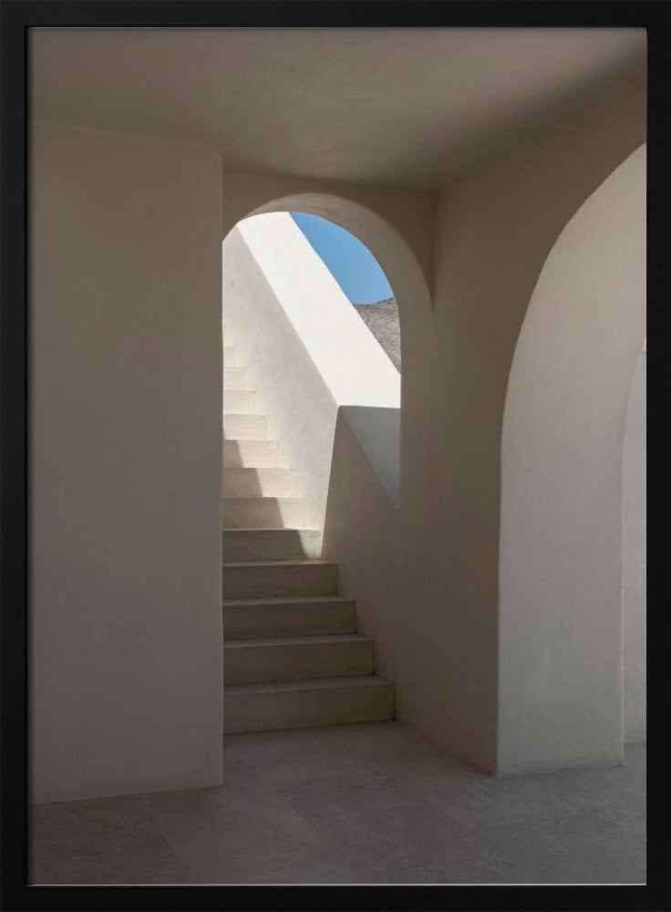 Treppe zum Meerblick | Poster