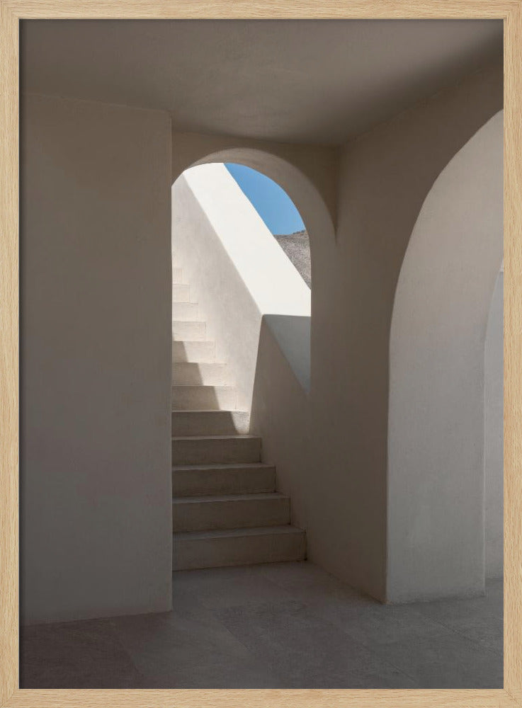 Treppe zum Meerblick | Poster
