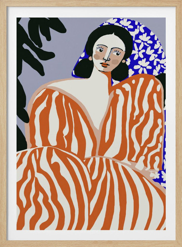 Zebra-Eleganz | Poster
