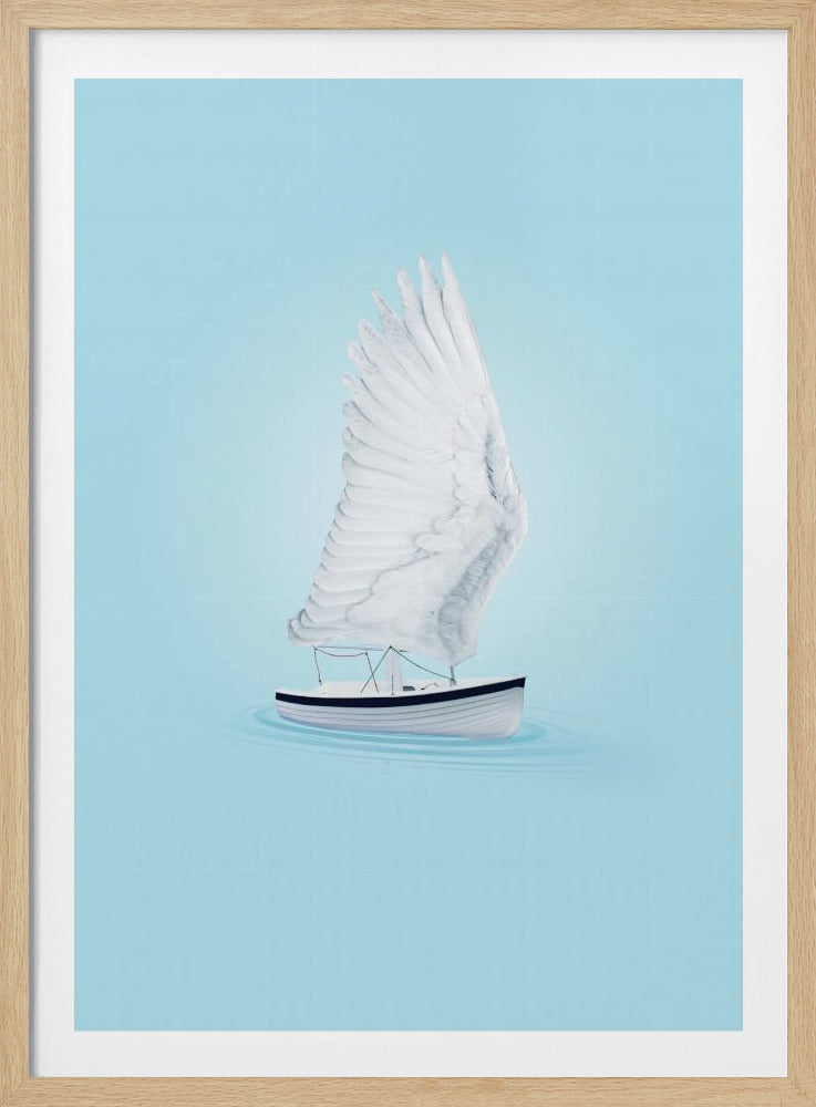 Flügelboot | Poster
