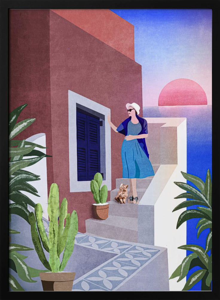 Sonnenuntergangsruhe | Poster