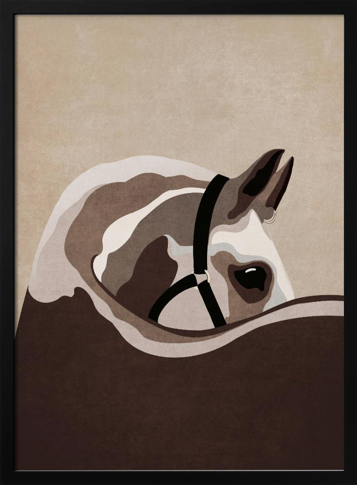 Majestic Equine Gaze | Poster