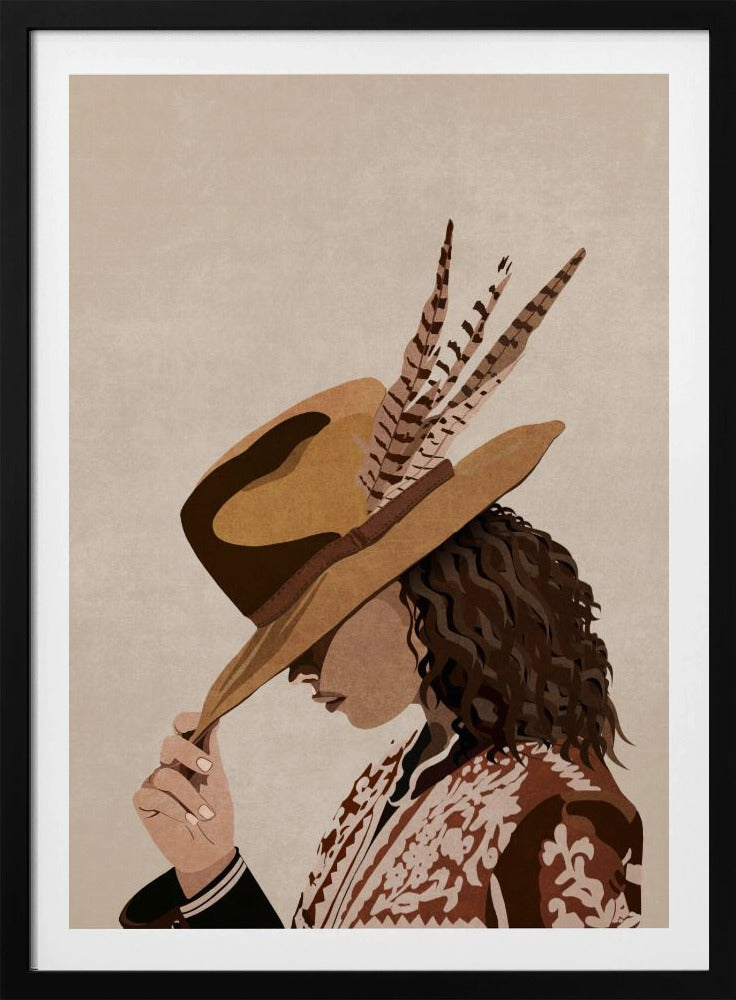 Feathered Elegance | Poster