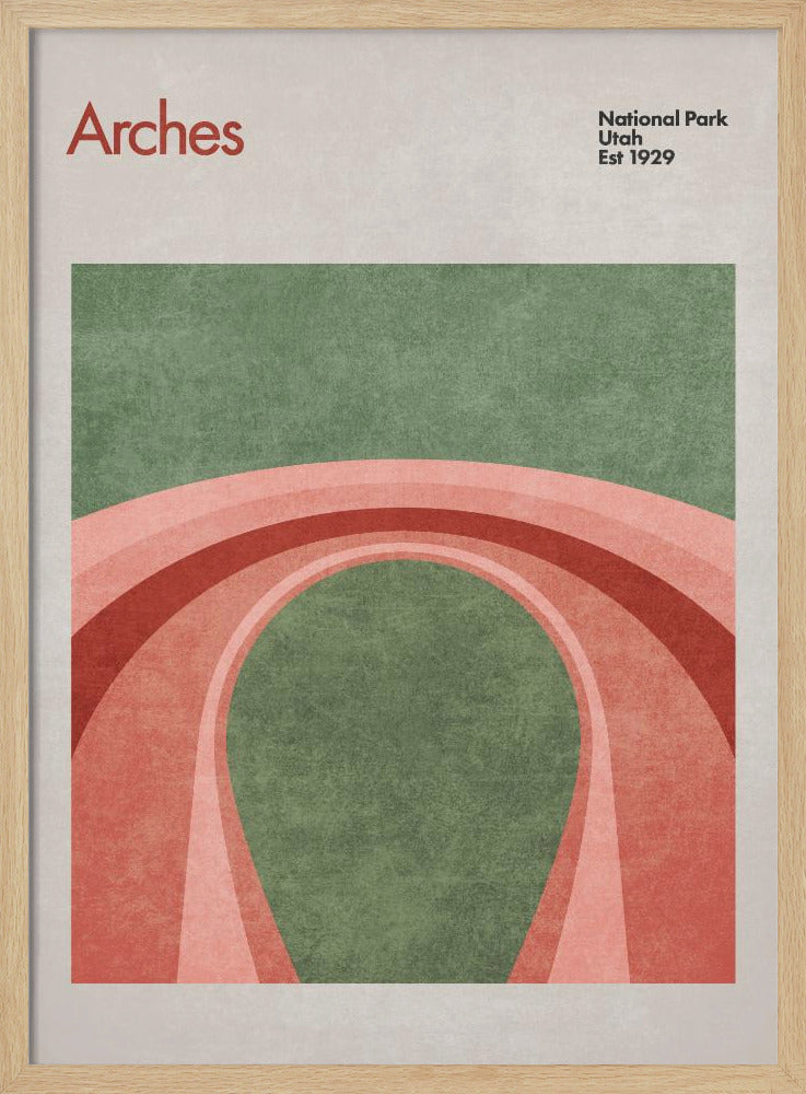 Abstrakte Bögen | Poster