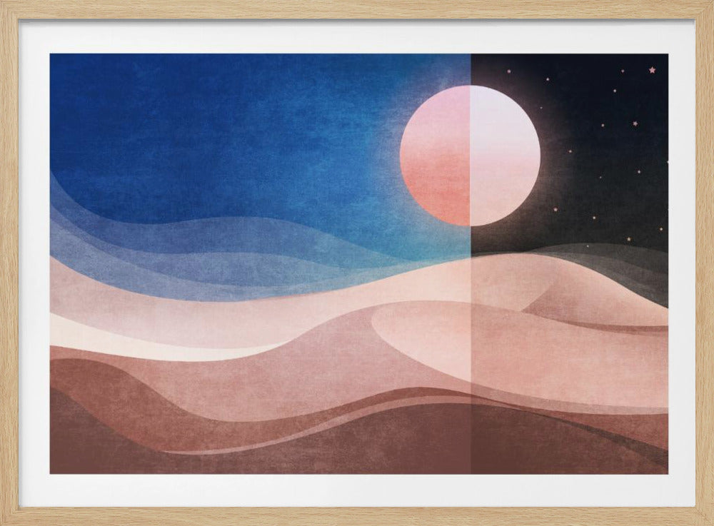 Dualität der Dünen | Poster
