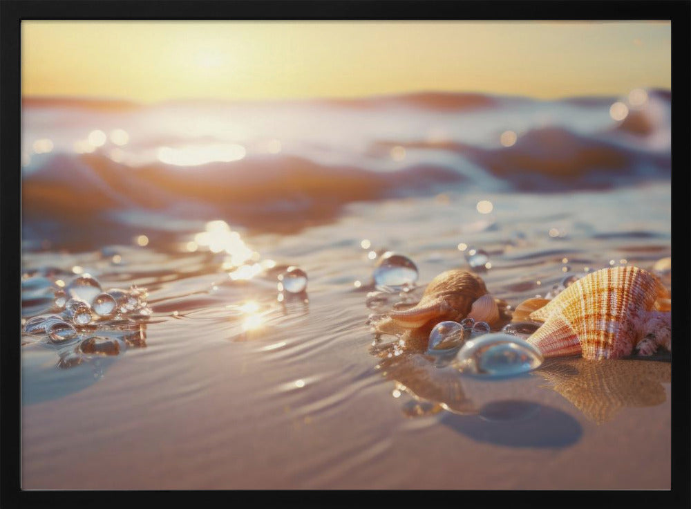 Gelassenheit am Meer | Poster
