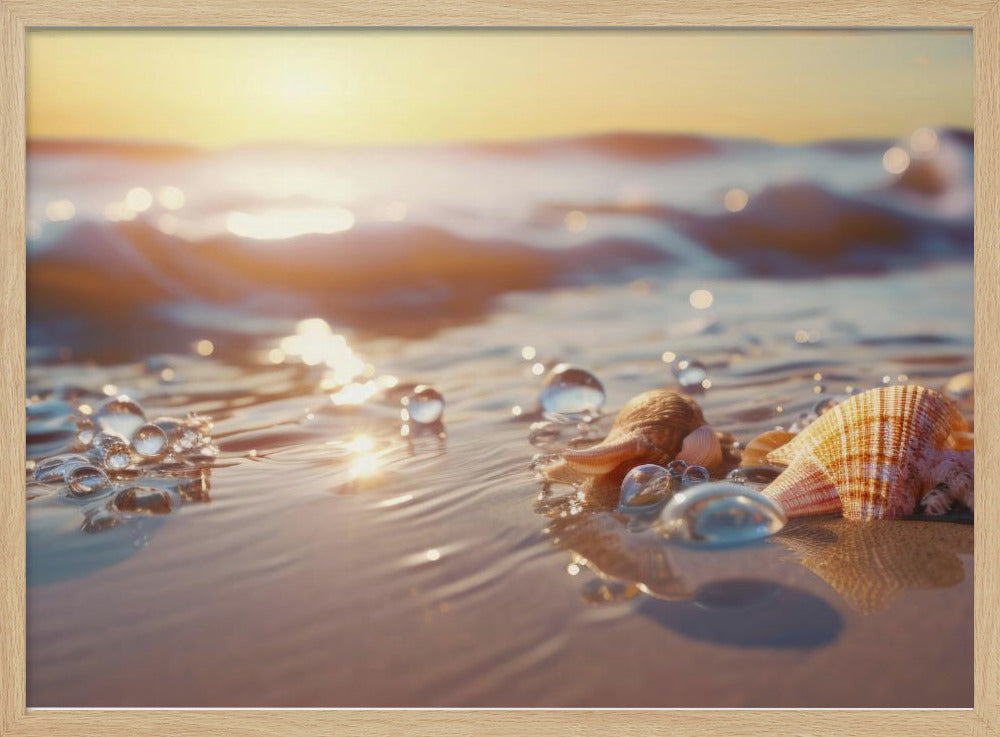 Gelassenheit am Meer | Poster