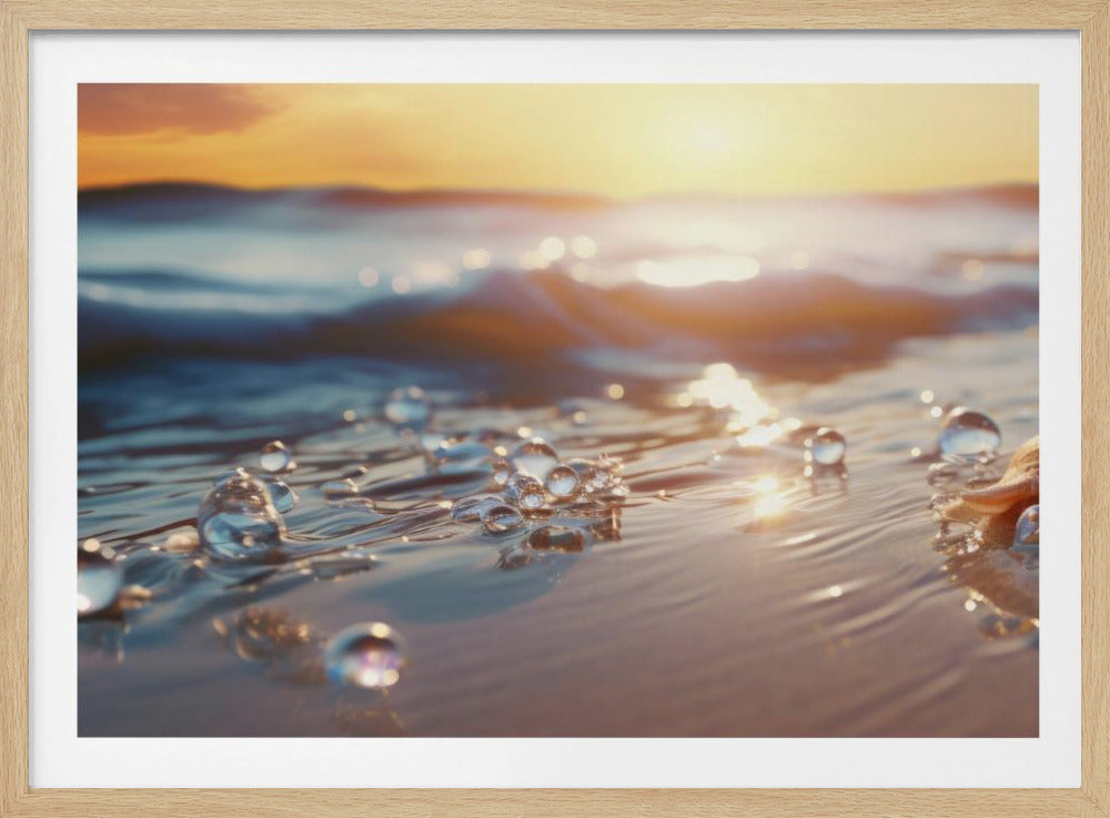 Gelassenheit am Meer | Poster