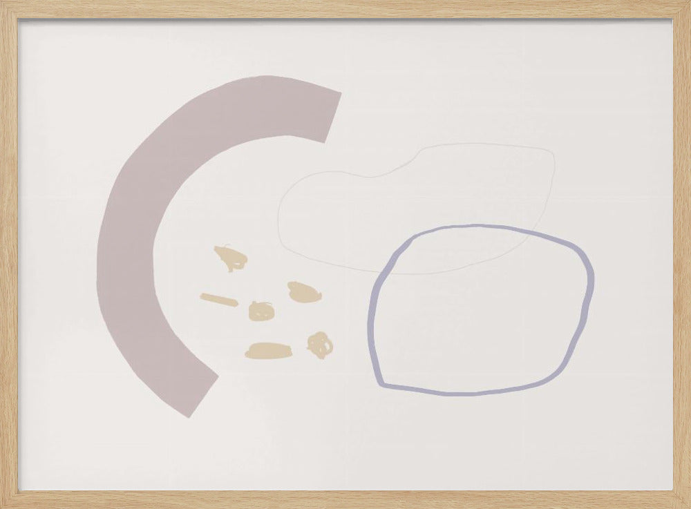 Dreamy Shapes Dance | Poster